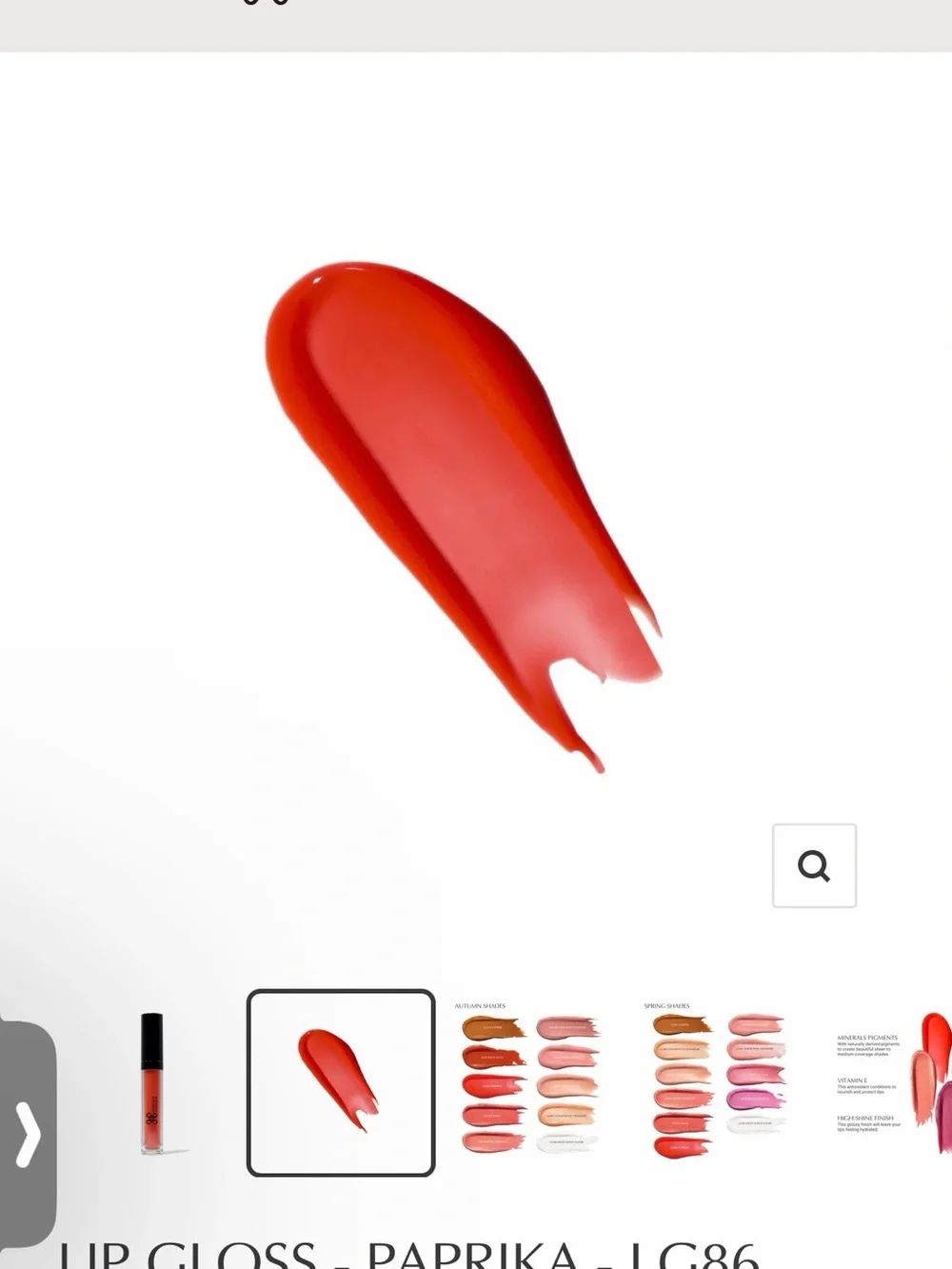 🩷 House of Colour Paprika Lip Shine #86 Autumn and Spring. Tried on once.